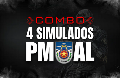 4 SIMULADOS POLÍCIA MILITAR DE ALAGOAS 
